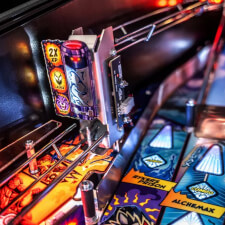 The Stern Venom Pro Pinball Machine Playfield Details.