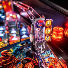 The Stern Venom Pro Pinball Machine Playfield Details.
