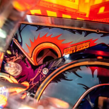 The Stern Venom Pro Pinball Machine Playfield Details.