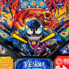 The Stern Venom Pro Pinball Machine Playfield Details.