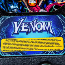 The Stern Venom Pro Pinball Machine Playfield Info.