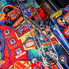 The Stern Venom Pro Pinball Machine Playfield Details.