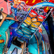 The Stern Venom Pro Pinball Machine Playfield Details.