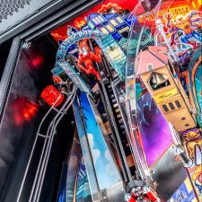 The Stern Venom Pro Pinball Machine Playfield Details.