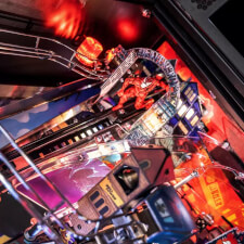 The Stern Venom Premium Pinball Playfield Details.