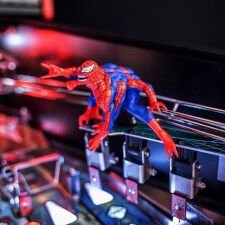 The Stern Venom Premium Pinball Playfield Details.