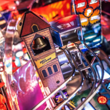 The Stern Venom Premium Pinball Playfield Details.