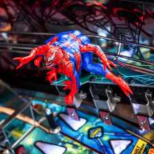 The Stern Venom LE Pinball Playfiel Details.