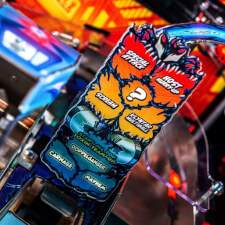 The Stern Venom LE Pinball Playfiel Details.