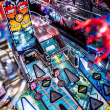 The Stern Venom LE Pinball Machine Playfield Details.