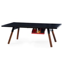 You and Me Tennis Table 220 in Black.