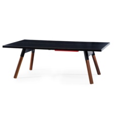 You and Me Tennis Table 220 in Black.