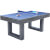 The Amalfi Classic in Driftwood with table tennis top fitted.