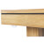 Detail of the Oak finish.