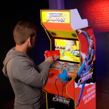 The Time Crisis arcade machine.