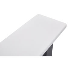 The Pureline bench in White.
