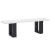 The Pureline bench in White.
