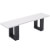 The Pureline bench in White.