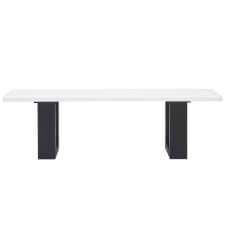 The Pureline bench in White.