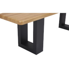 The Pureline bench in Oak.