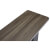 The Pureline bench in Driftwood.