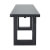 The Pureline bench in Black.