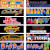 The Arcade1Up Ms Pac-Man & Galaga 1981 Arcade Machine games.
