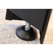 The Conver-Table adjustable levelling feet.