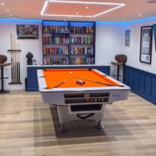 The Pureline La Pro Pool Table Installed By Liberty Games.