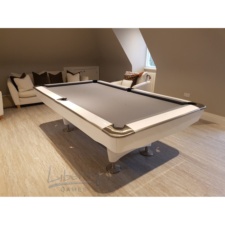 The LA Pro in White with Silver Cloth