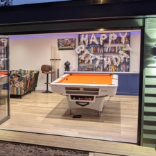 The Pureline La Pro Pool Table Installed By Liberty Games.