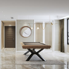 The Lincoln Slate Bed Pool Table.