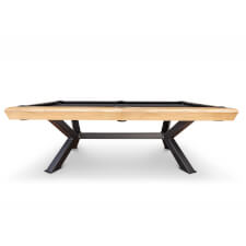 The Lincoln Slate Bed Pool Table Side View.