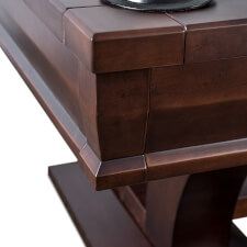 The Hamilton Slate Bed Pool Table Corner.