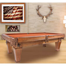 The Britanny Slate Bed Pool Table.