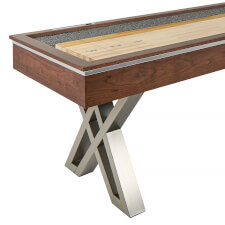 The Pierce 12ft Shuffleboard Table.