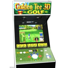 The Golden Tee arcade.