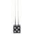 The Strikeworth Dice Cue Rack in black.