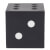 The Strikeworth Dice Cue Rack in Black.