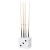 The Strikeworth Dice Cue Rack in White.