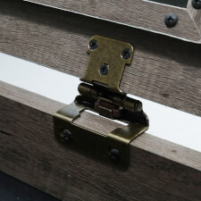 Strikeworth Bristle Dartboard and Cabinet detail.