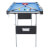 The Tekscore Compact folding pool table.