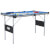 The Tekscore Compact folding pool table.