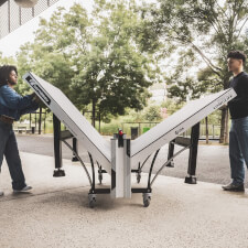 The Cornilleau 740 Longlife Indoor Tennis Table.