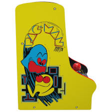 Arcade1Up Pac-man countercade left side.