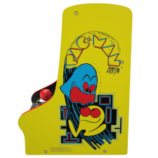 Arcade1Up Pac-man countercade left side.