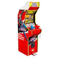 The Time Crisis arcade machine.
