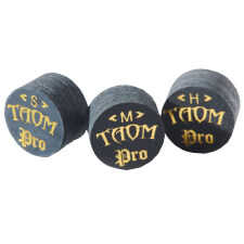 Taom Pro tips of 10mm soft, medium and hard.