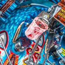 The Stern Jaw Pro Pinball Machine Playfield Details.