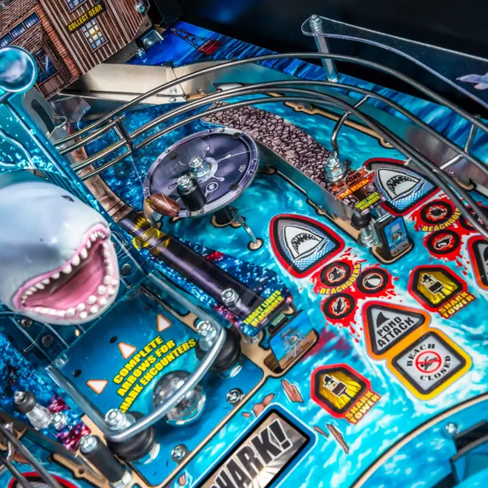 Stern Jaws Pro Pinball Machine Liberty Games